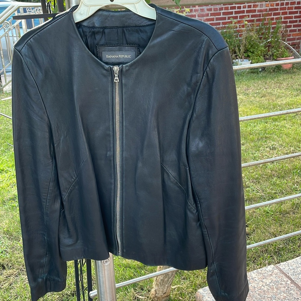 Leather jacket